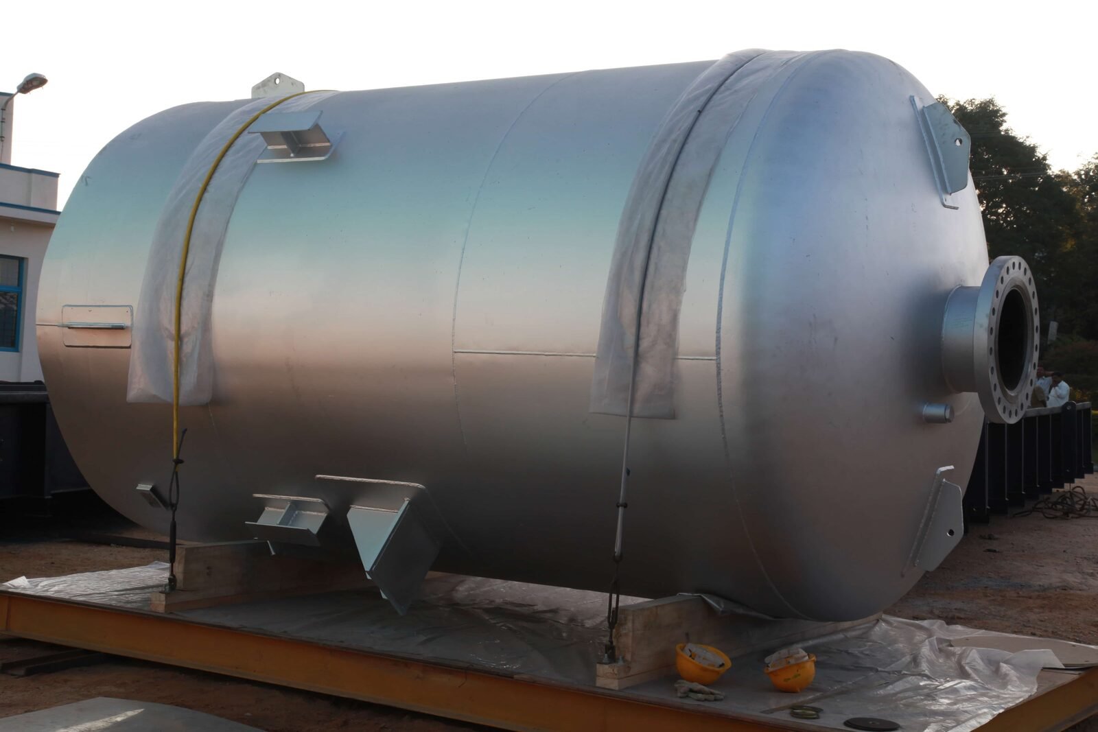 Mild steel fabricated tank at the Rekha Industries works